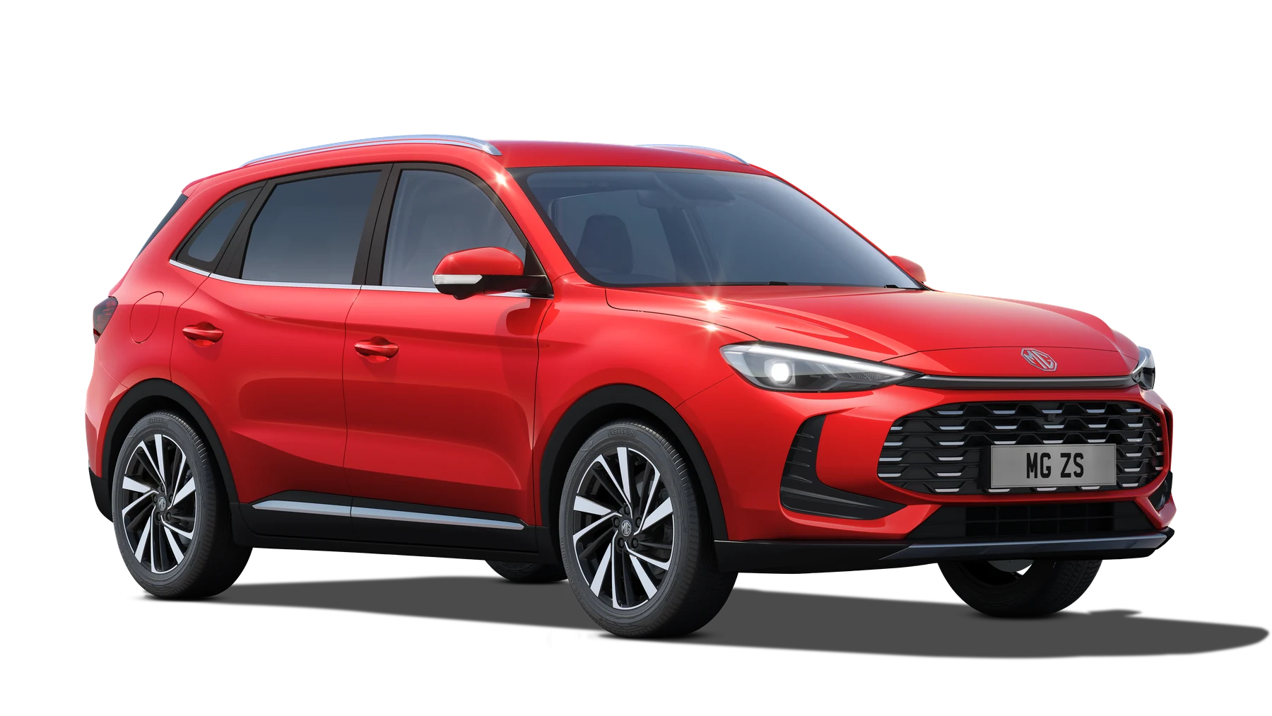 MG ZS Hybrid+ official Rally Car
