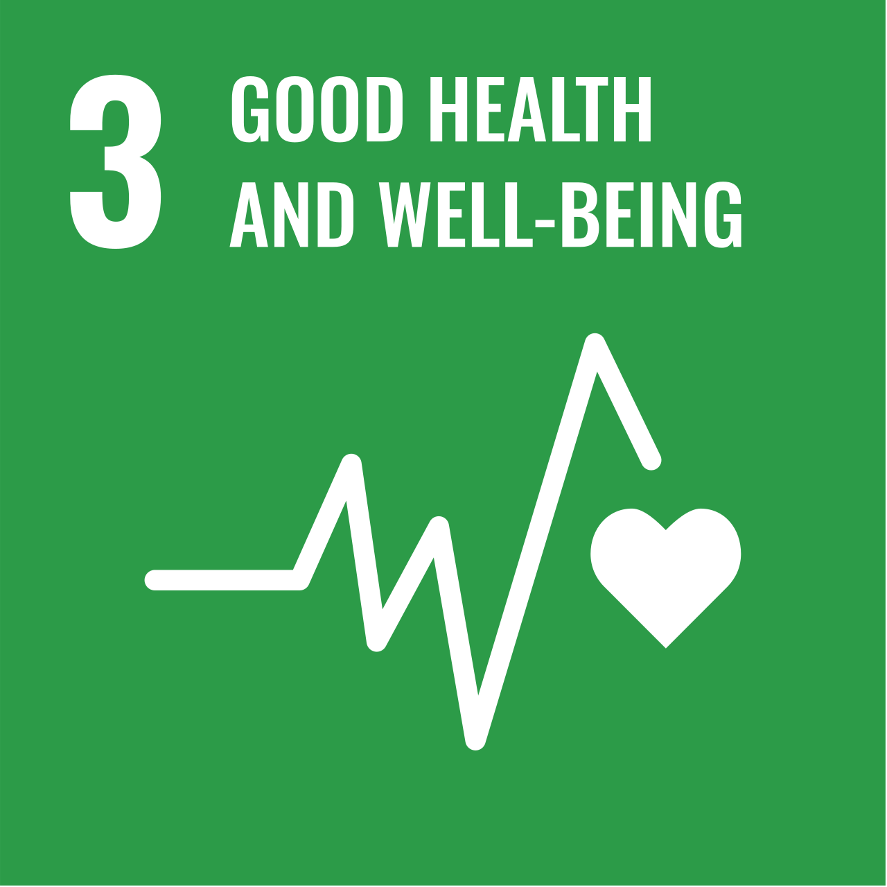 SDG 3 Good Health and Well-being icon
