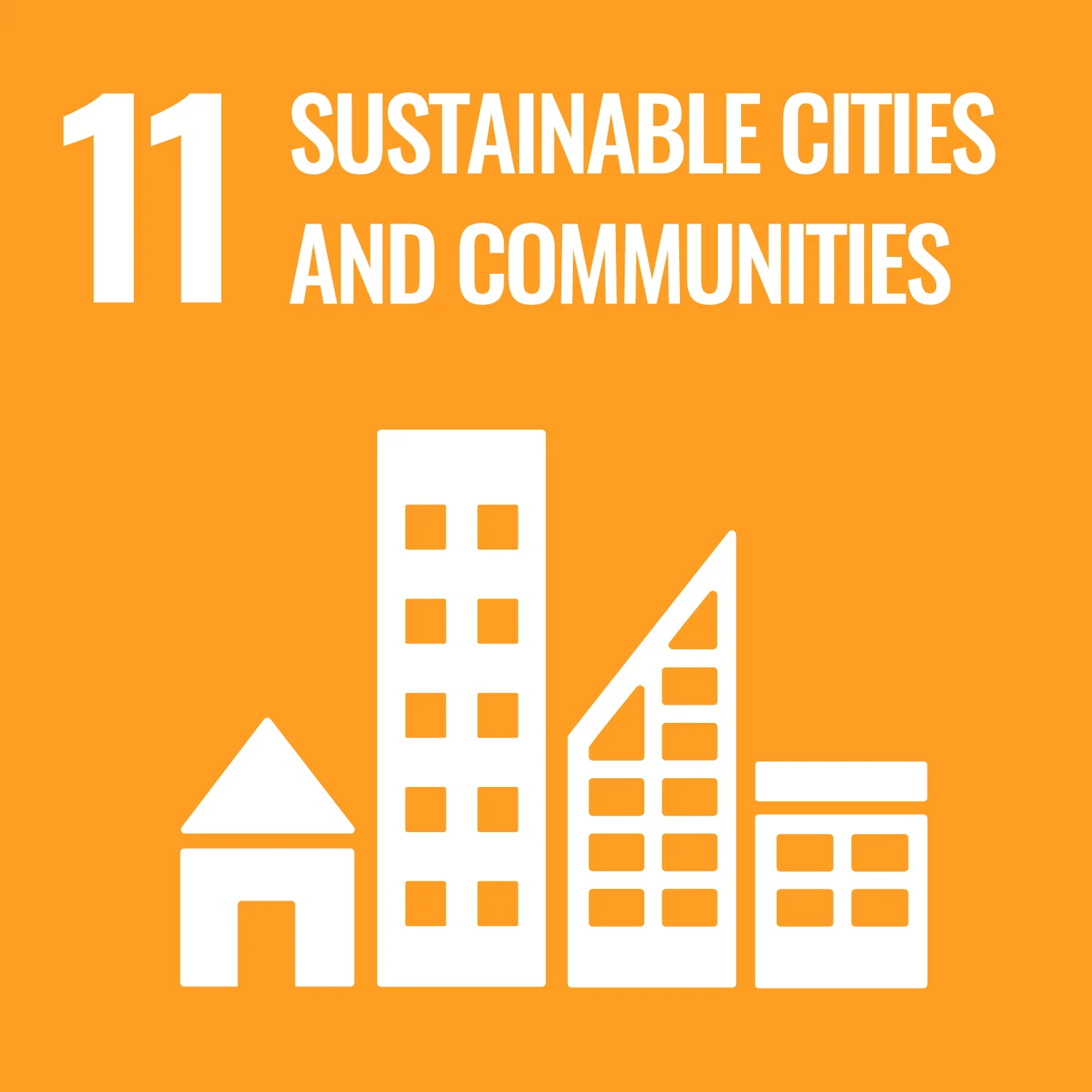 Icono ODS 11: Ciudades y comunidades sostenibles